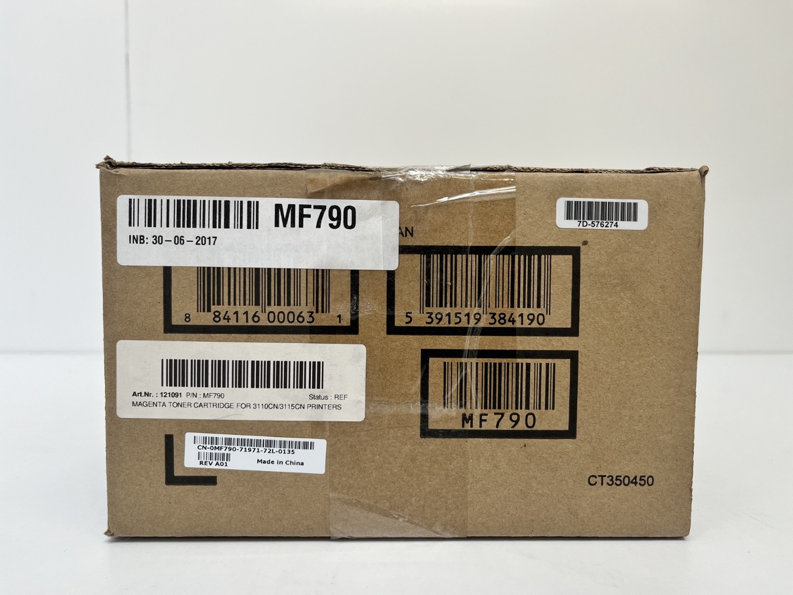 Dell 3110cn 3115cn Magenta Toner Cartridge 593-10167 MF790