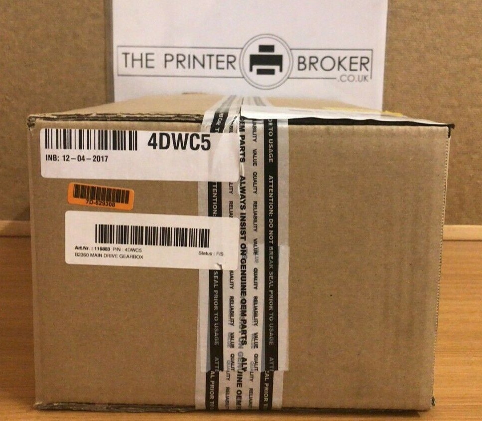 Dell Main Drive Gearbox for B2360 B3460 B3460dn B3465dnf Series 4DWC5