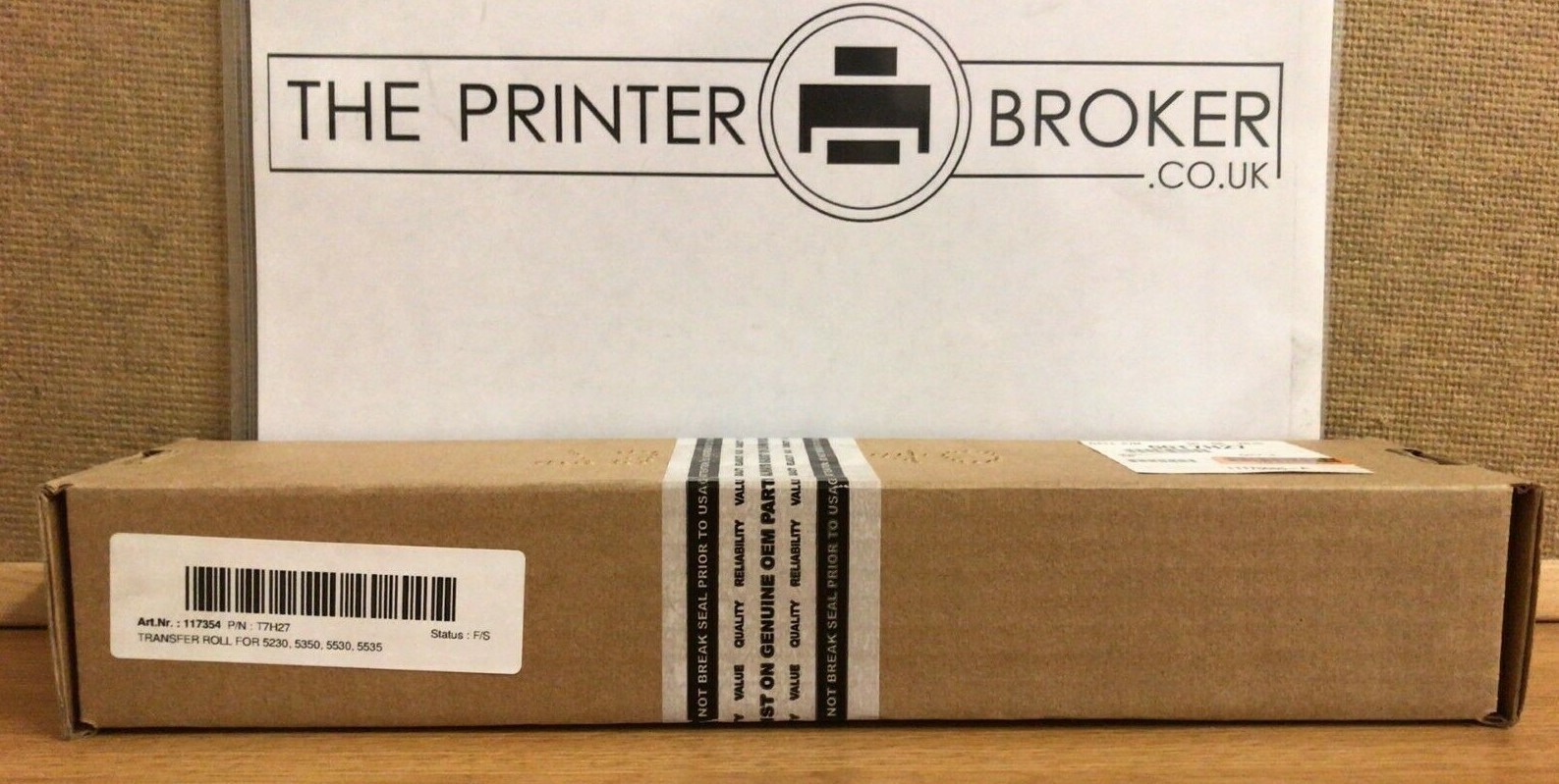 Dell Transfer Roller for 5230 5350 5530 5535 T7H27