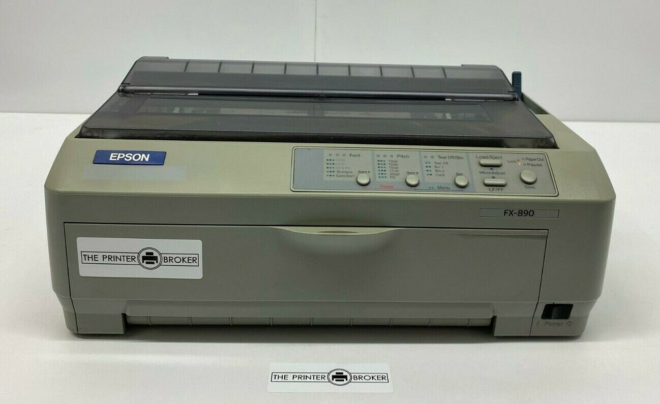 Epson FX-890 FX890 A4 Mono Dot Matrix Printer