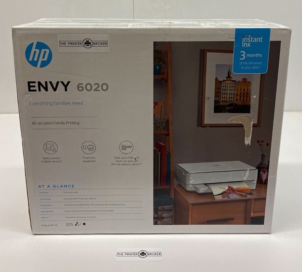 HP Envy 6020 A4 Colour Inkjet All-In-One Printer 5SE16B