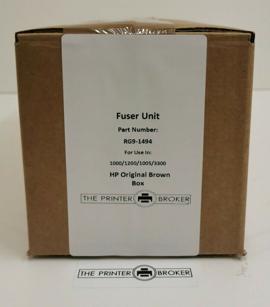 HP LaserJet 1000 1200 1005 3300 Series Fuser Unit RG9-1494 RA0-1087