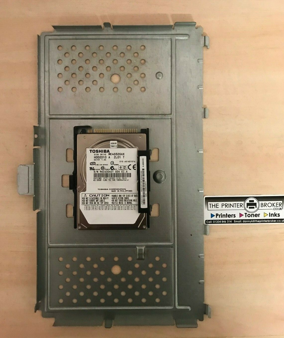 HP LaserJet 4345 MFP 40GB Hard Drive J7948-61023