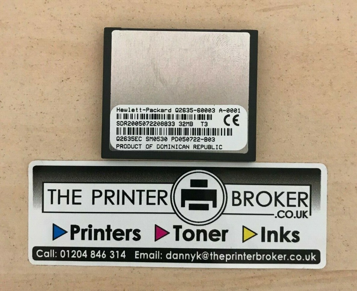 HP-LaserJet-4345-MFP-Firmware-DIMM-32MB-Q2635A-Q2635-60003-Q2635-60001-Q7725E-206197257325 HP LaserJet 4345 MFP Firmware DIMM 32MB Q2635A Q2635-60003 Q2635-60001 Q7725E - Image 1