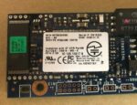 HP LaserJet M4345 MFP Analog Fax Modem Board Q3701-60010 Q3701A - Imagen 3
