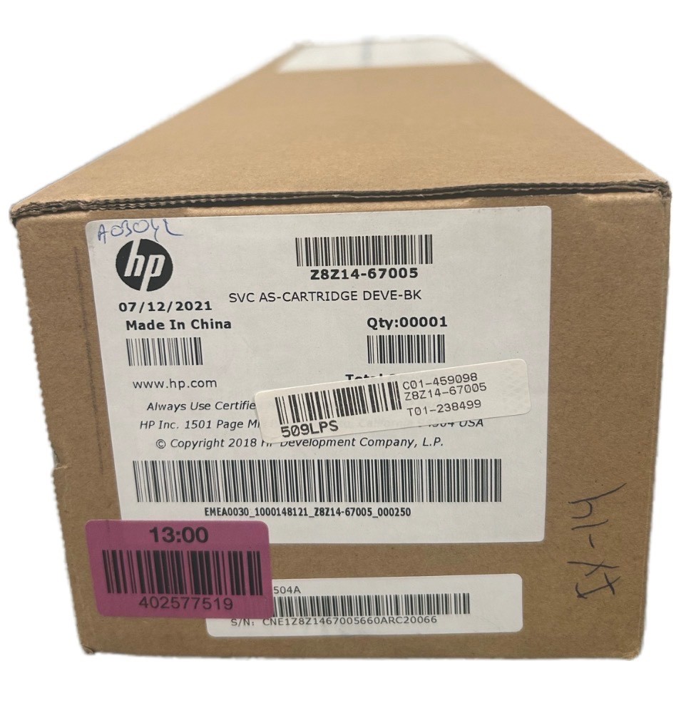 HP Z8Z14-67005 Unidad de desarrollador Negro HP E87640dn E87650dn E87660dn