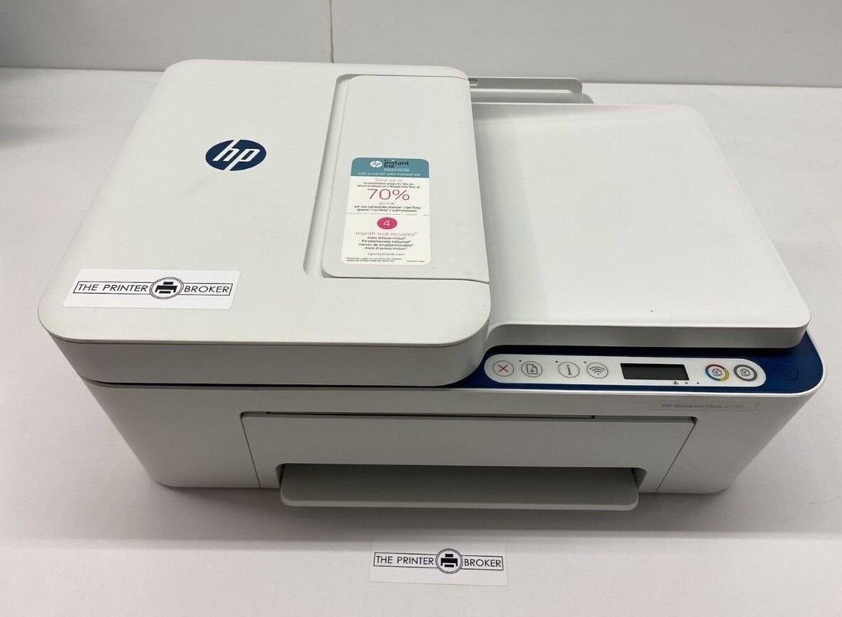 Impresora multifunción de inyección de tinta color HP DeskJetPlus 4130 A4 7FS77B