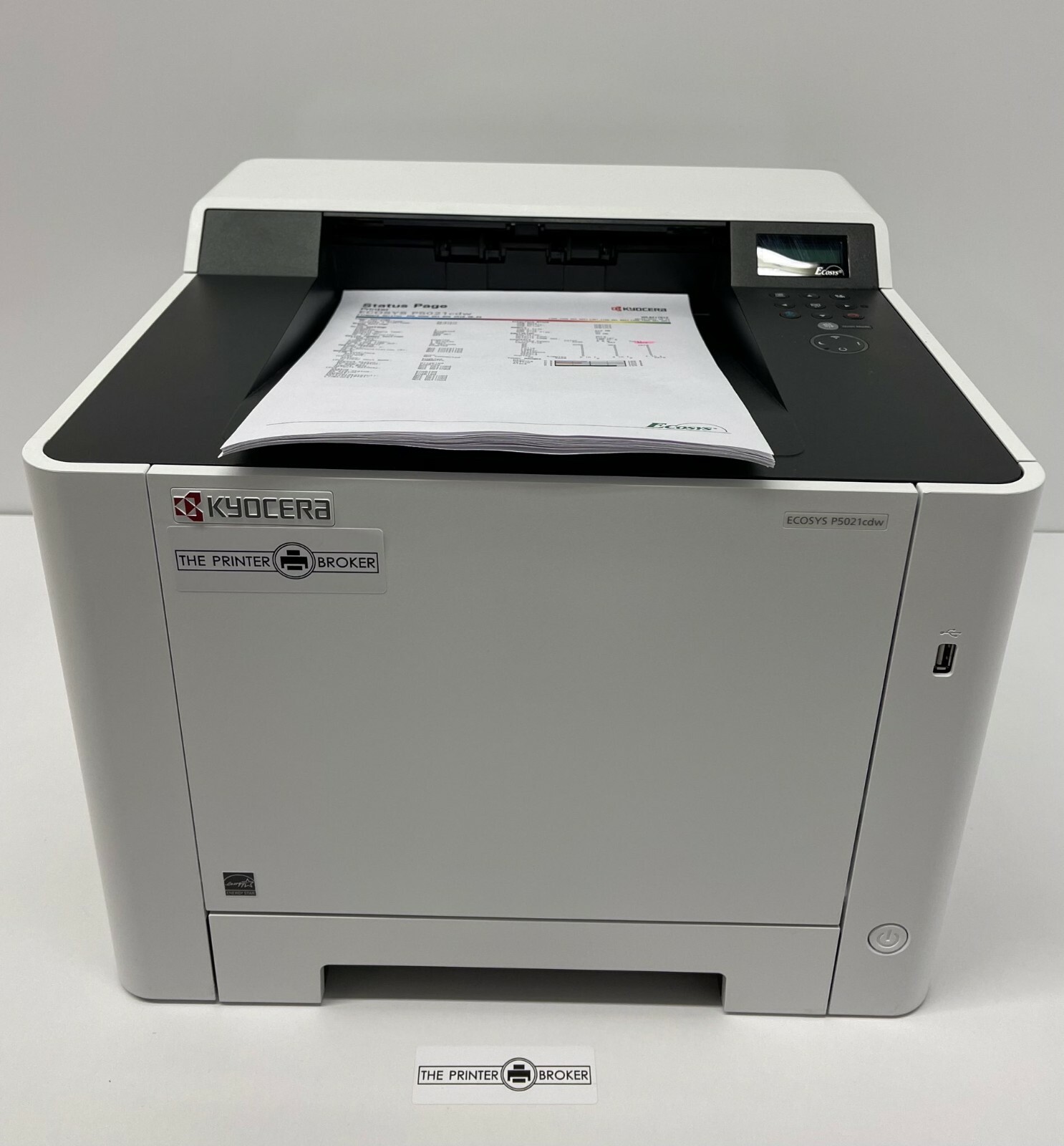 Kyocera ECOSYS P5021cdw A4 Colour Laser Printer 1102RD3NL0
