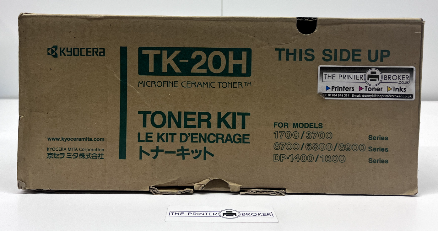 Kyocera FS-6900 FS-6700 FS-3700 FS-1700 Series Black Toner Cartridge TK-20H