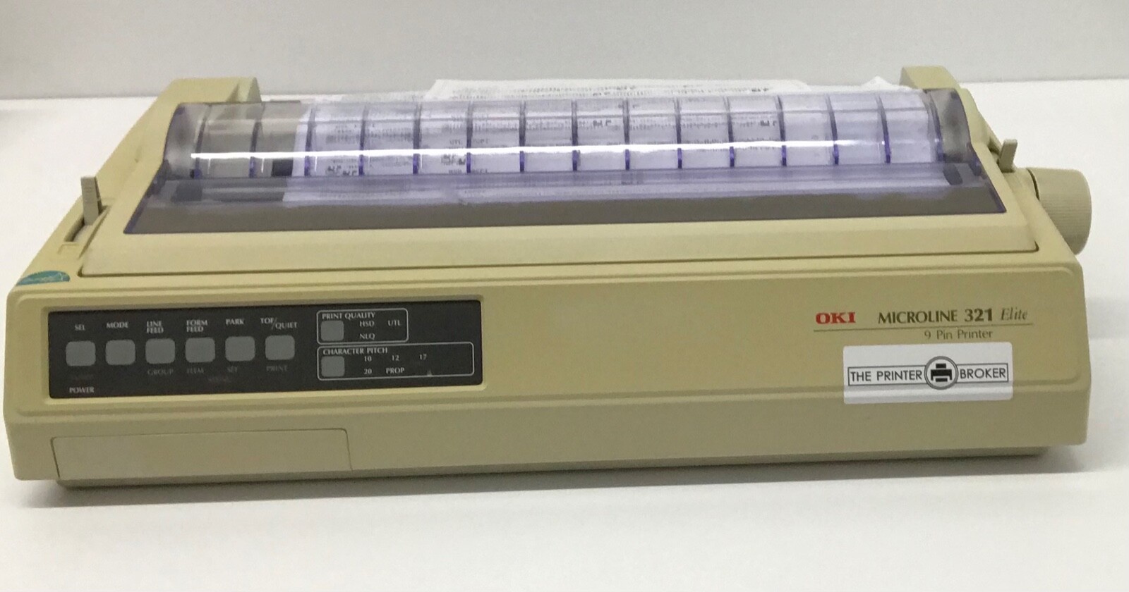 OKI Microline ML 321 Elite Wide Carriage Dot Matrix Printer 00034703