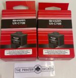 Sharp UX-C70B Black Print Cartridge Pack Of 2 10N0430E