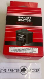 Sharp UX-C70B Black Print Cartridge Pack Of 2 10N0430E - Imagen 3