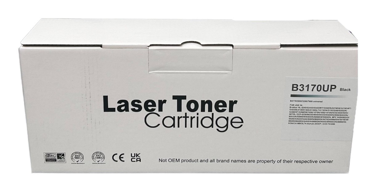 Unidad de tambor negra no original para Brother HL-5240 HL-5140 B3170UP TN-3130