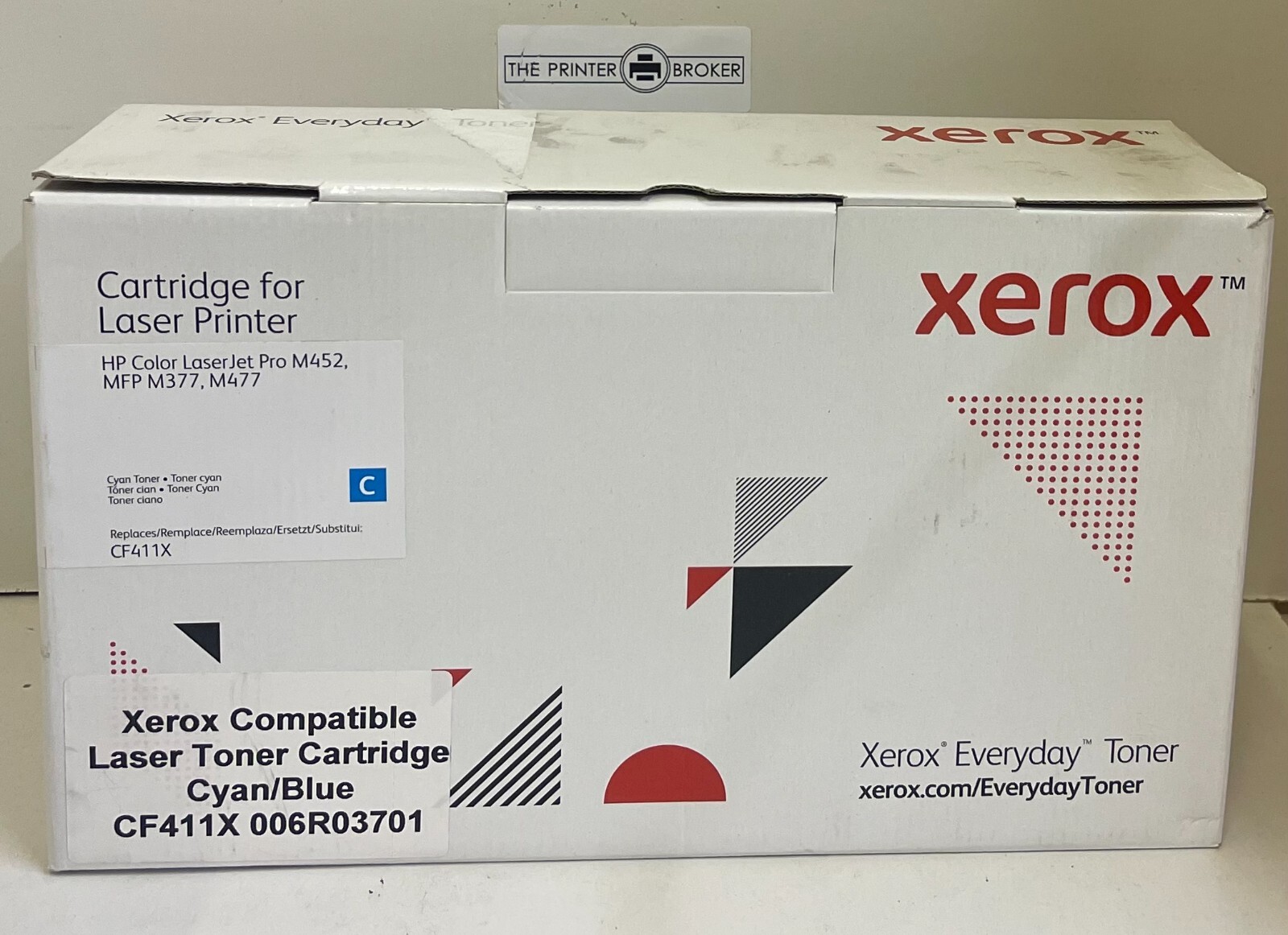 Xerox Original For HP Cyan Toner Cartridge CF411X