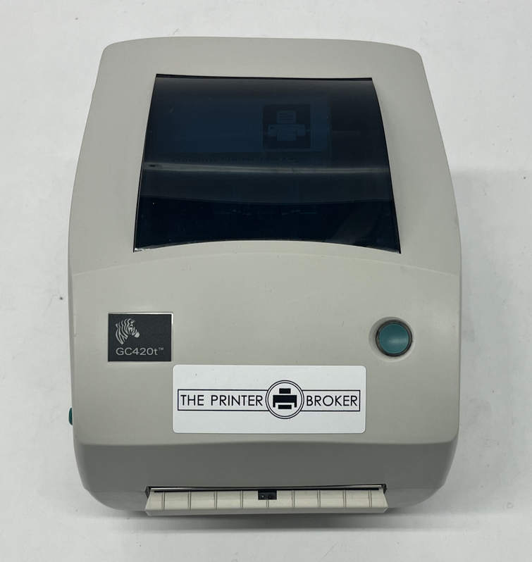 Zebra GC420T Thermal Label Printer With Serial Parallel USB GC420-100521-000