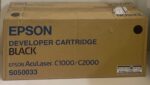 Black Genuine Epson Developer Cartridge S050033