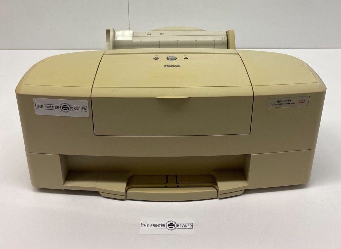 Canon BJC 5100 Bubblejet A4 Colour Inkjet Printer CS7280N K30901