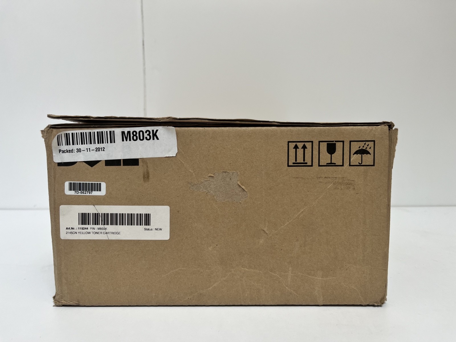 Dell 2145cn Yellow Toner Cartridge 593-10371 M803K