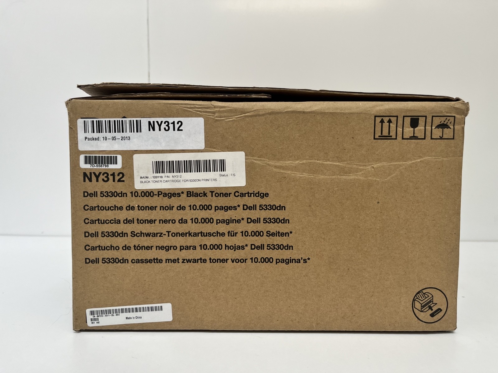 Dell 5330dn Black Toner Cartridge 593-10332 NY312