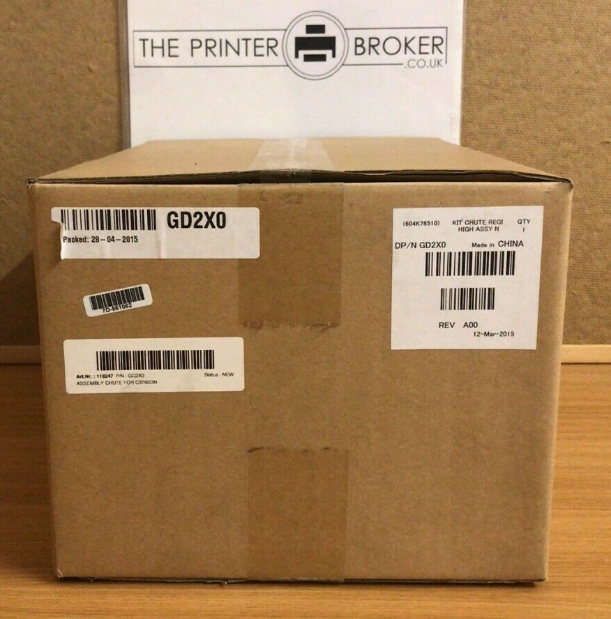 Dell Assembly Chute for C3760dn Laser Printer GD2X0