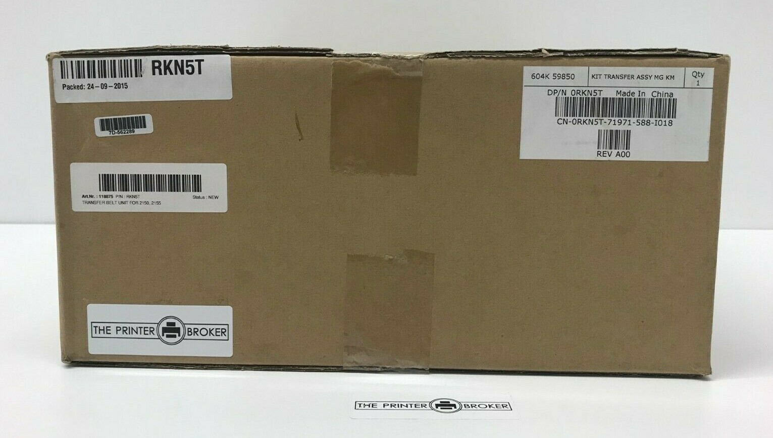 Dell Transfer Belt Assembly for 2150 2155 Printers 1069192  RKN5T