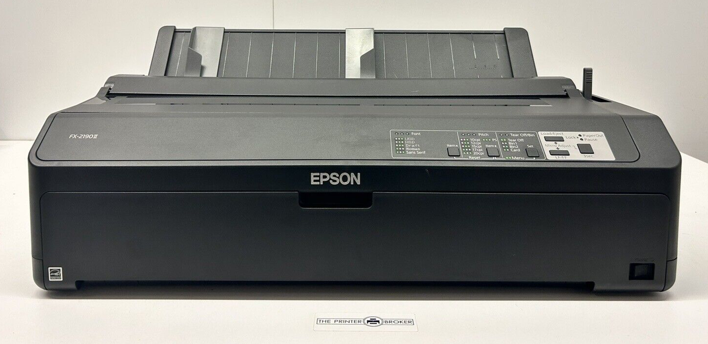 Epson FX-2190II 9-Pin Dot Matrix Printer C11CF38403