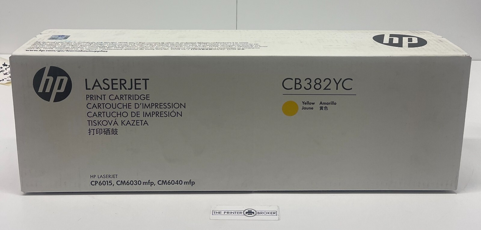 HP CB383YC Yellow Toner Cartridge CB382-00904