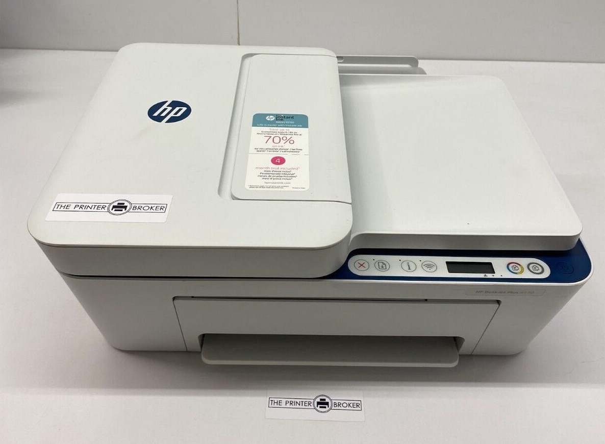 HP DeskJet Plus 4130 A4 Colour All In One Inkjet Printer