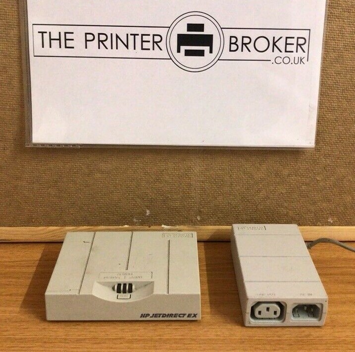 HP JetDirect EX External Print Server with AC Adapter J2382B