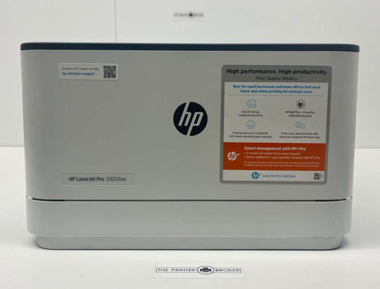 HP LaserJet Pro 3002dwe A4 Mono Laser Printer 3G652E
