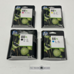 HP OfficeJet Pro 88 88XL Ink Cartridges Cyan Magenta Yellow Black - Image 8
