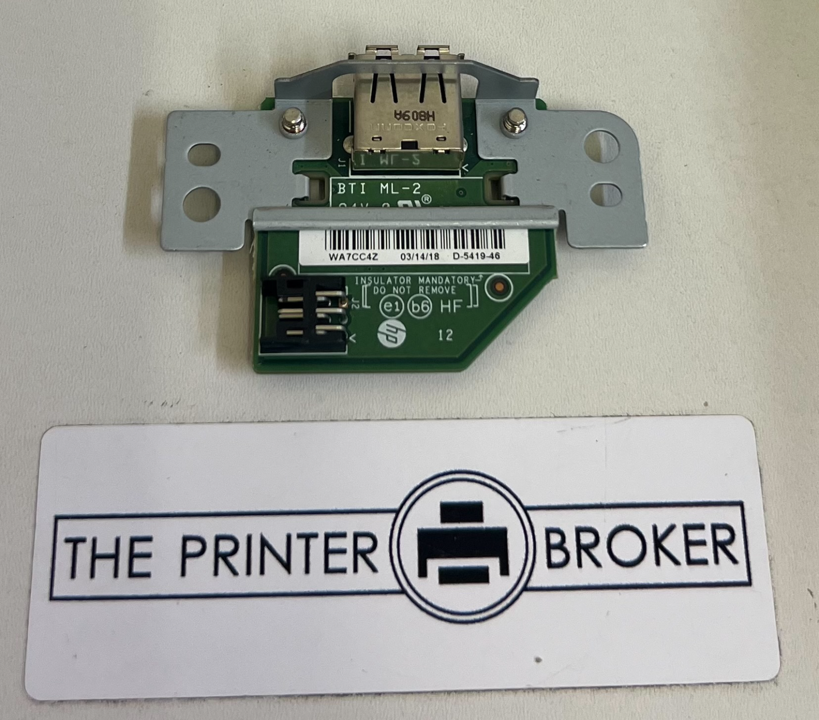 HP Walk-Up USB Board LaserJet Pro M277n CF368-80301