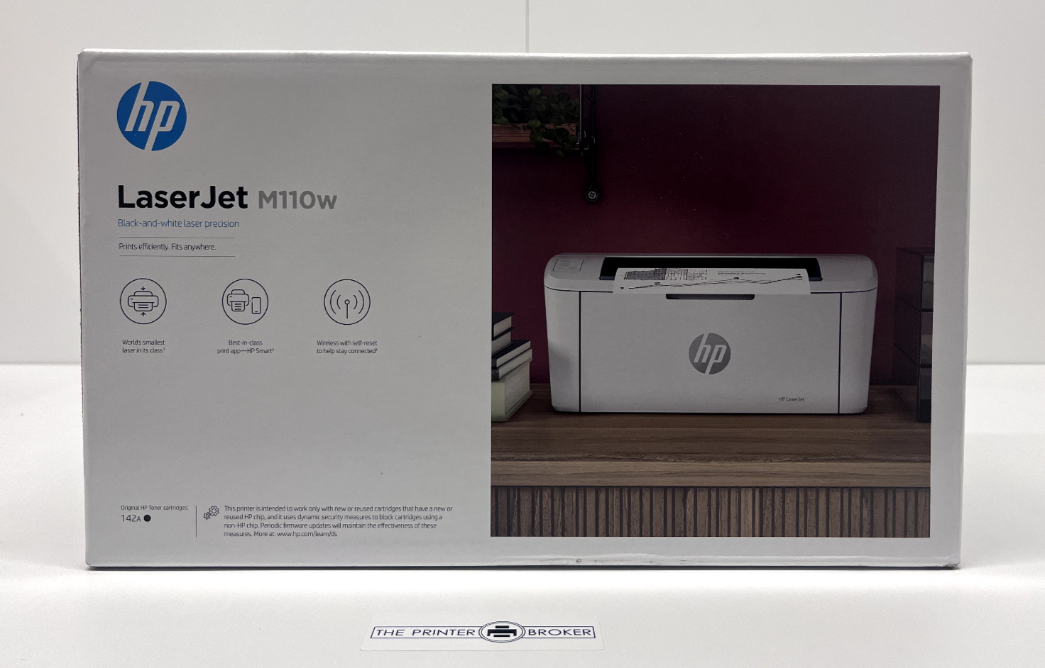 Impresora láser mono HP LaserJet M110w A4 7MD66F