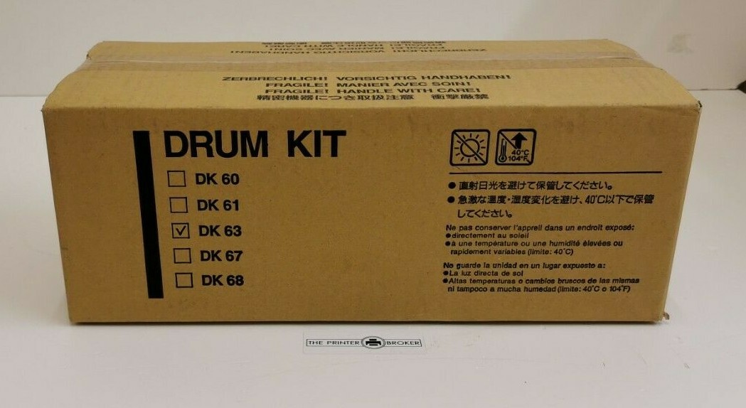 Kyocera FS1800 FS1900 Drum Unit 5PLPXLCAPKX DK-63