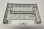 Lexmark MS310 MS315 MS415 MS510 Series Rear Cover and Door 40X8054 - Imagen 5