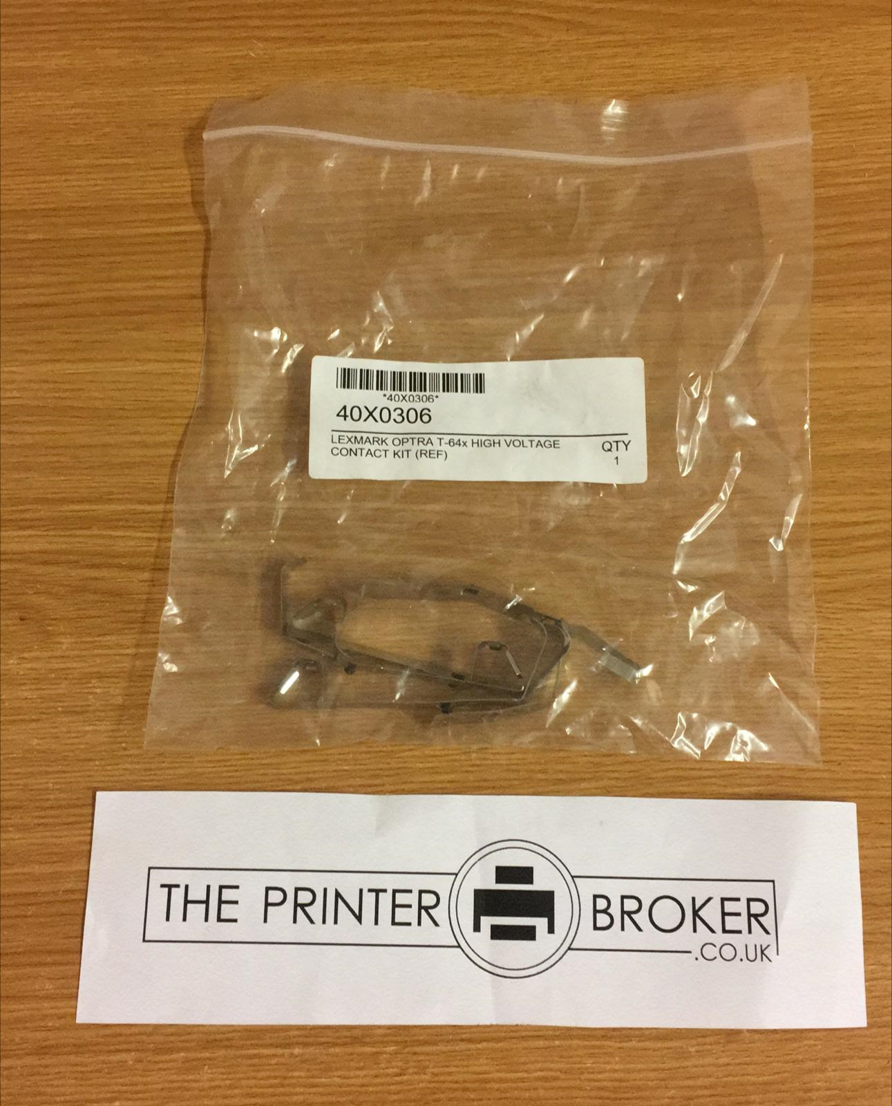 Lexmark T64X High Voltage Contact Kit Set Of 5 40X0306