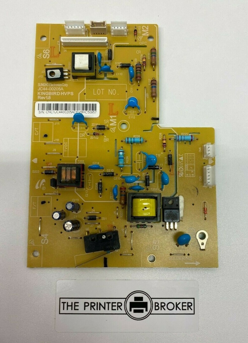Samsung M2820 M2825 Series High Voltage Power Supply HVPS JC44-00205A