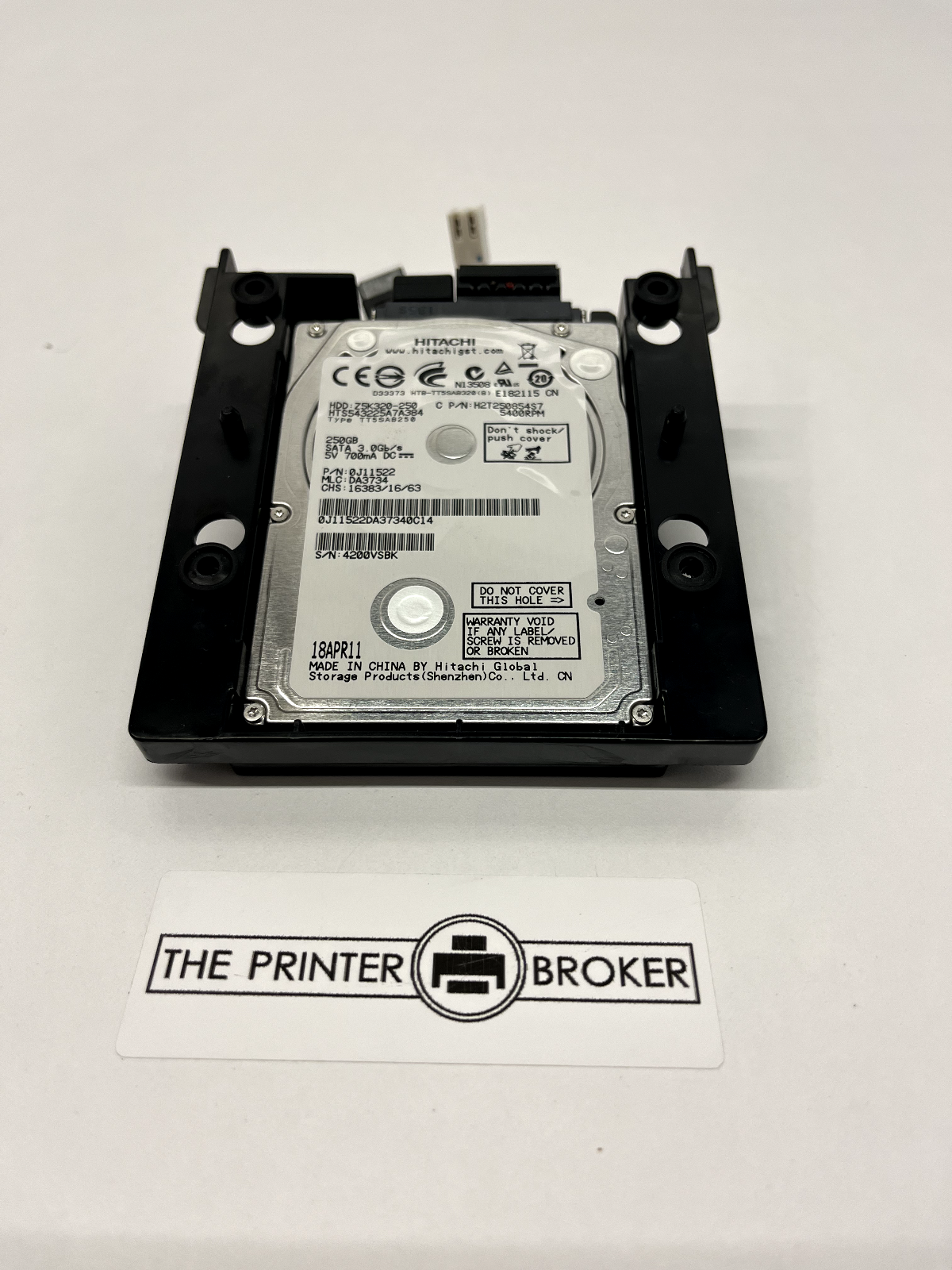 Samsung SCX-6555N Hard Drive Disk With Holder JC59-00030A JC59-00028A