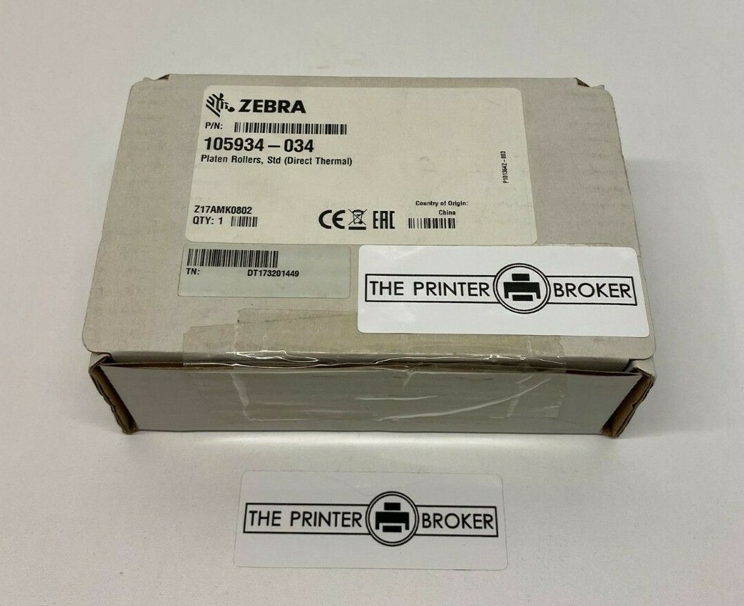 Zebra GK420d Platen Roller Kit 105934-034