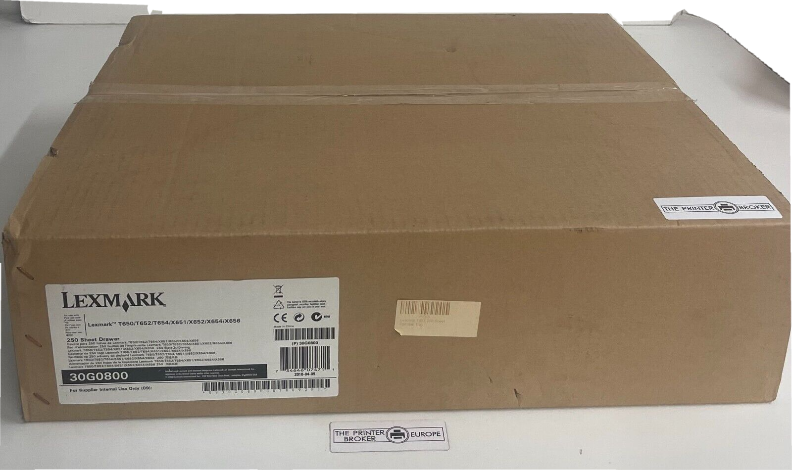 Cajón de 250 hojas Lexmark para impresoras 30G0800