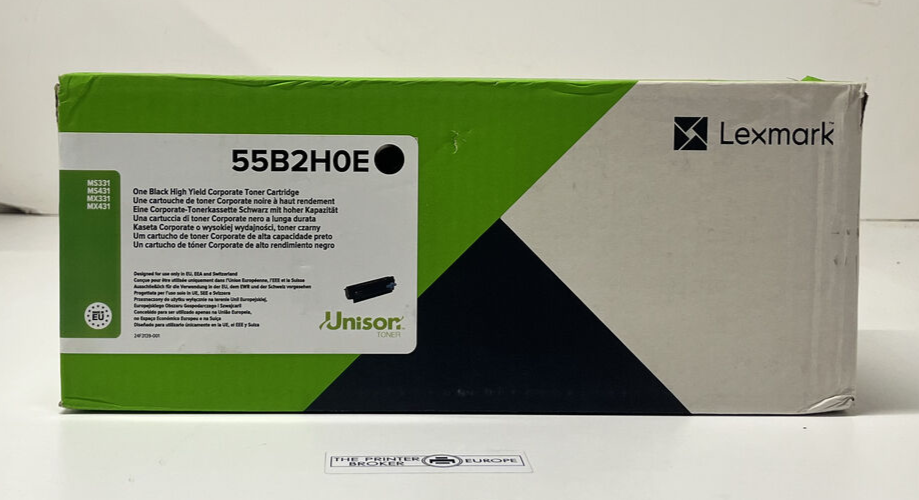 Cartouche de toner noir Lexmark MS MX 331 431 55B2H0E