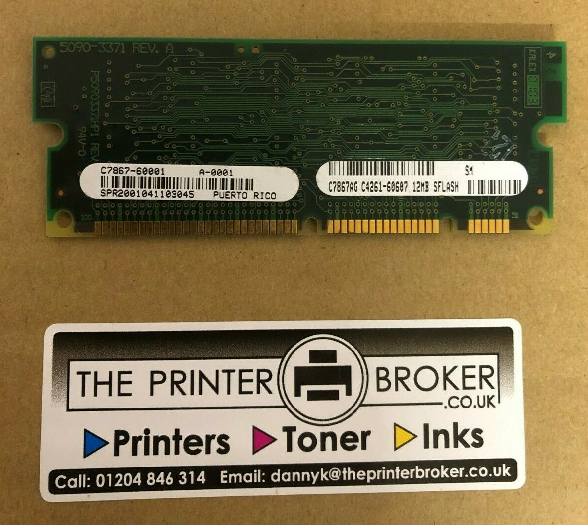 HP 12MB Flash Firmware for Laserjet 3200M C7867-60001 C7867AG