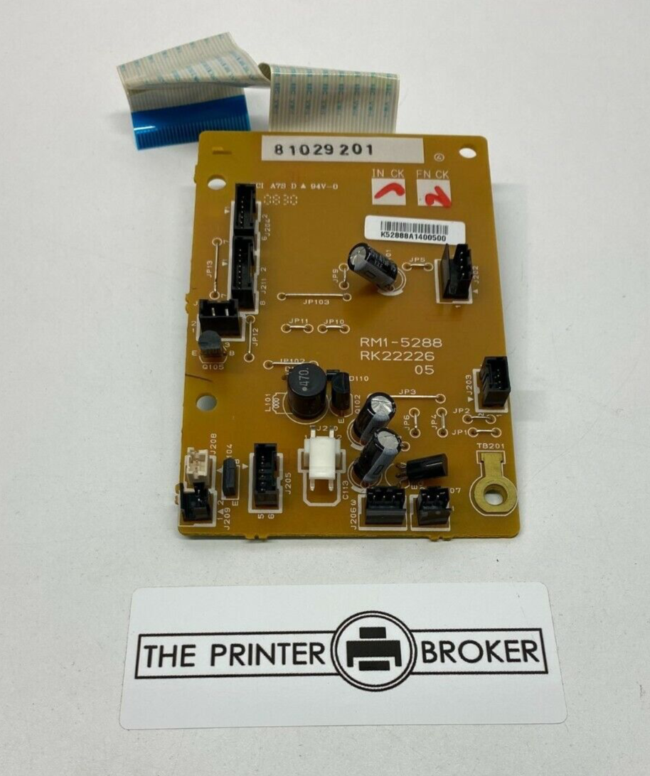 HP Color LaserJet CP2025 Driver PCB Assembly RM1-5288 RK2-2226