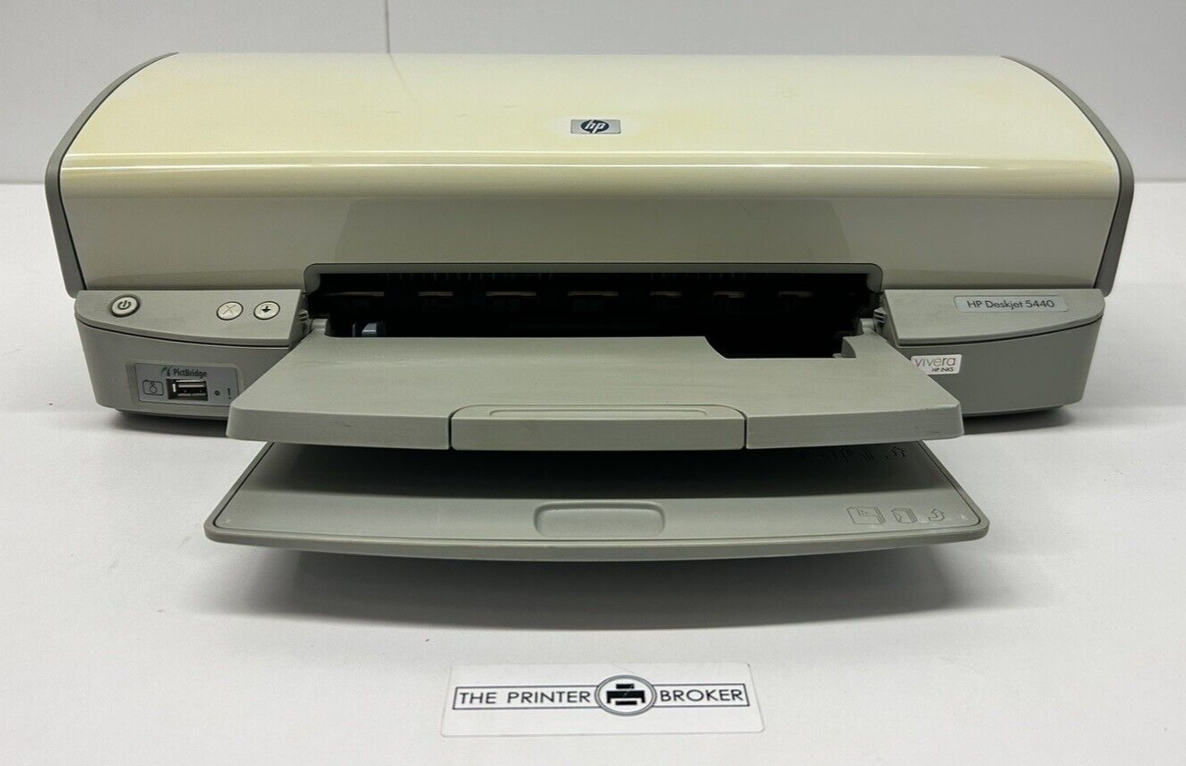 HP DeskJet 5440 Digital A4 Colour Photo Inkjet 110v Printer C9045A