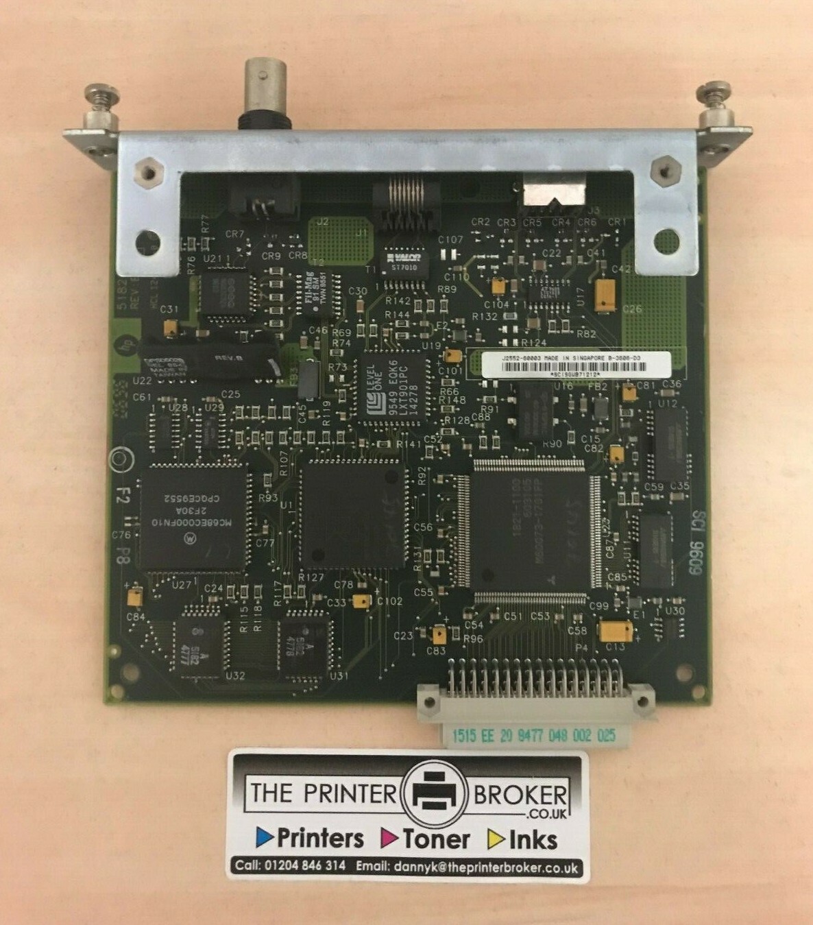 HP JetDirect for Laserjet 4 5 5si Ethernet J2552A J2552-60003