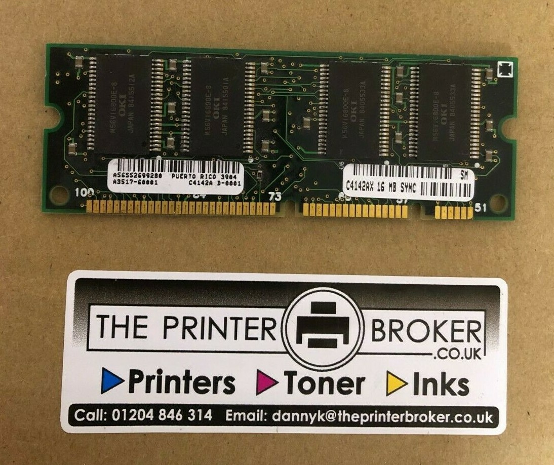 HP LaserJet 4200 Series 16MB 100 Pin SDRAM DIMM Memory  C4142AX