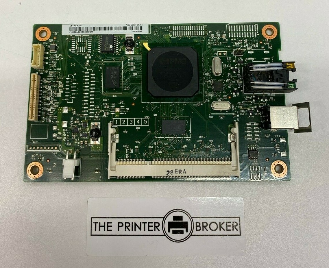 HP LaserJet CP5225 Series Formatter Board CE490-60001