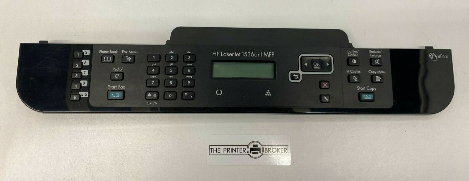 HP Laserjet M1536dnf Control Panel Assembly CE539-60101