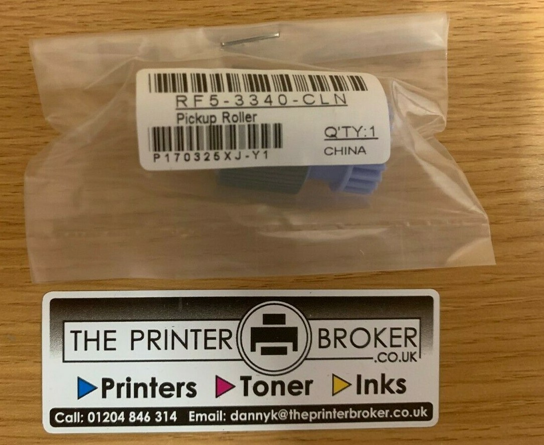 HP Laserjet Range Paper Pickup Roller 2 Pack for 9000 5500 Series RF5-3340-CLN