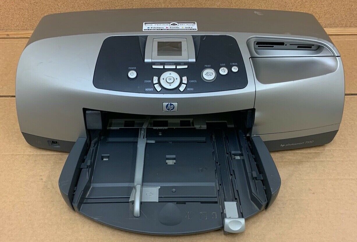 HP Photosmart 7550 A4 Colour Inkjet Printer Q1605A